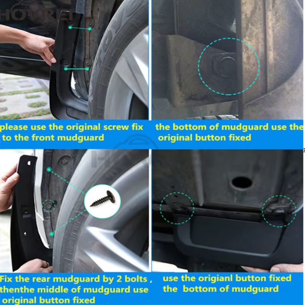 Jaecoo 7 Mudflaps