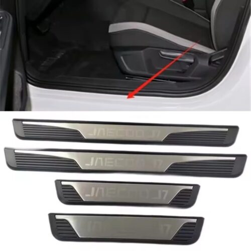Jaecoo J7 Door Sill Protectors 4pcs Anti Scratch Guard Strips (Matte Finish)
