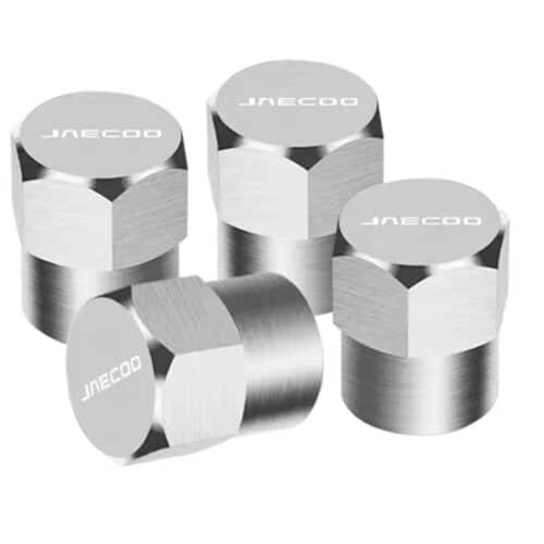 Jaecoo Metal Dust Caps Silver