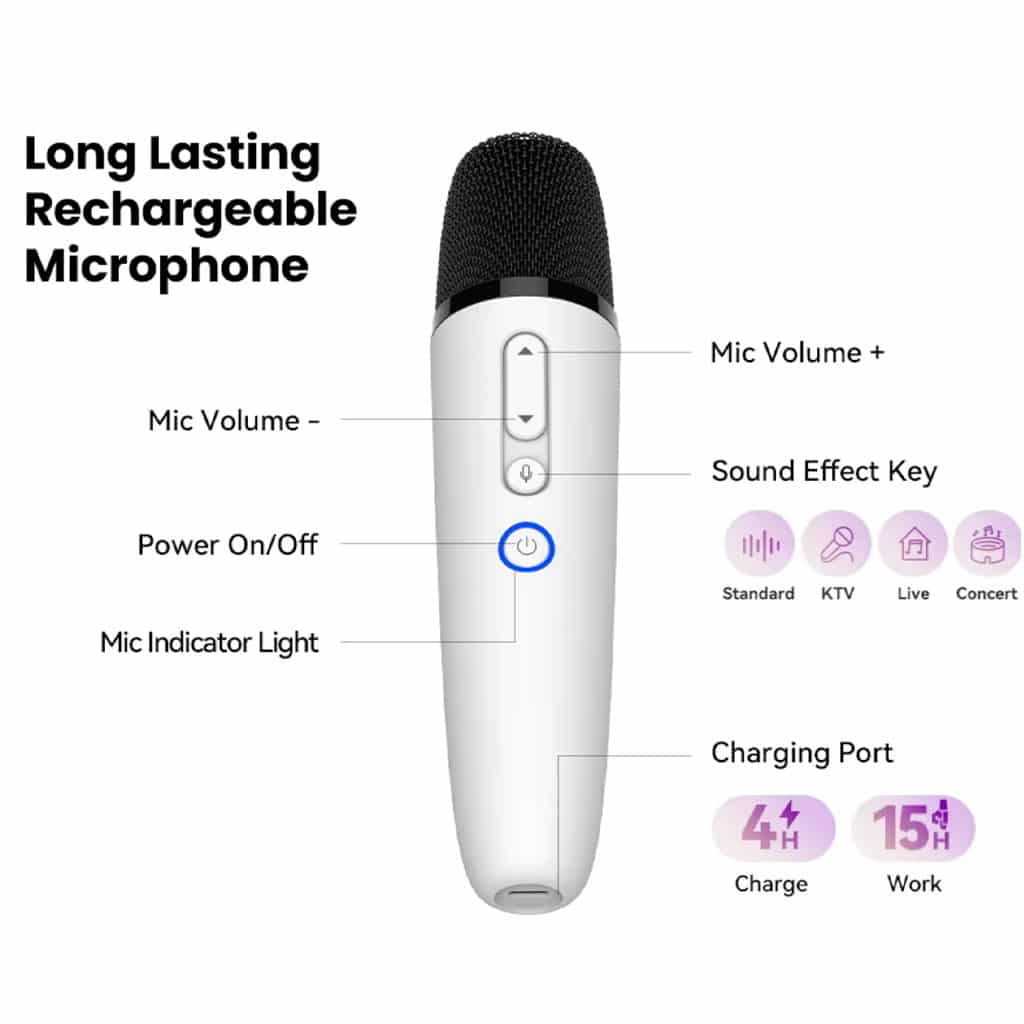 Jaecoo Microphone Karaoke s