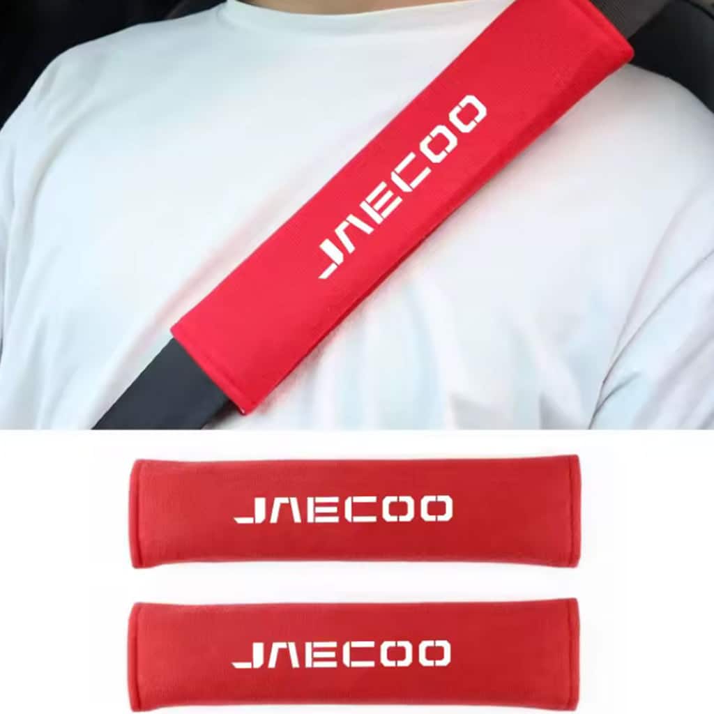 Jaecoo Seat Belt Cover Red