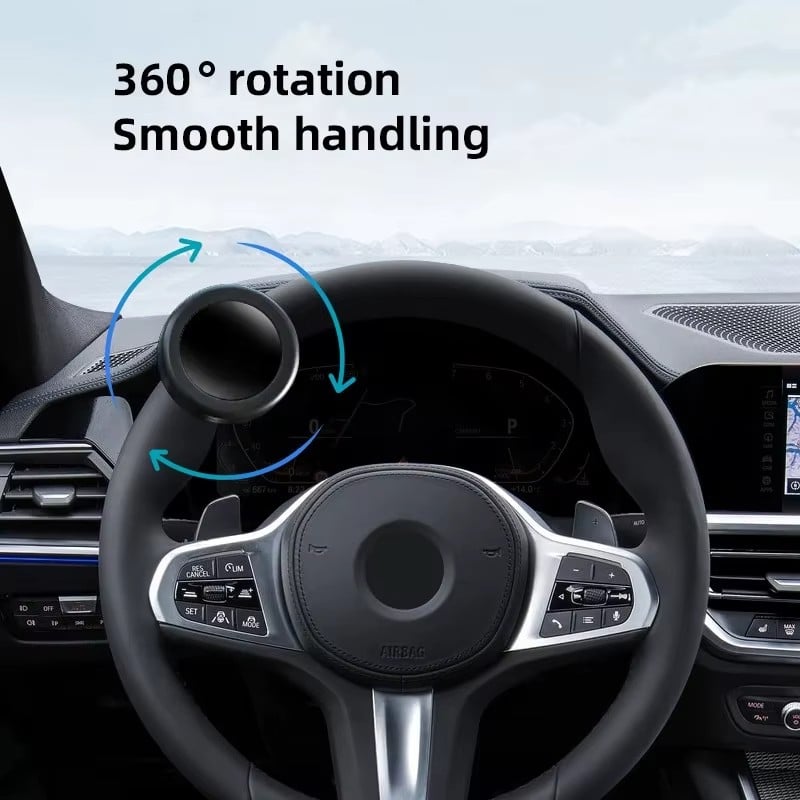 Steering Wheel Booster Ball for Jaecoo 360° Rotating Assist Knob for Easier Steering